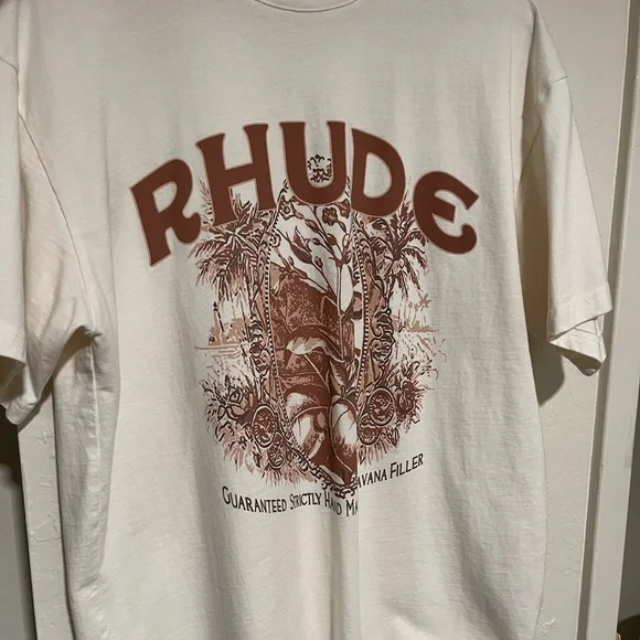 Rhude | Shirts | Rhude Havana Tee Practically Brand New  display picture 1
